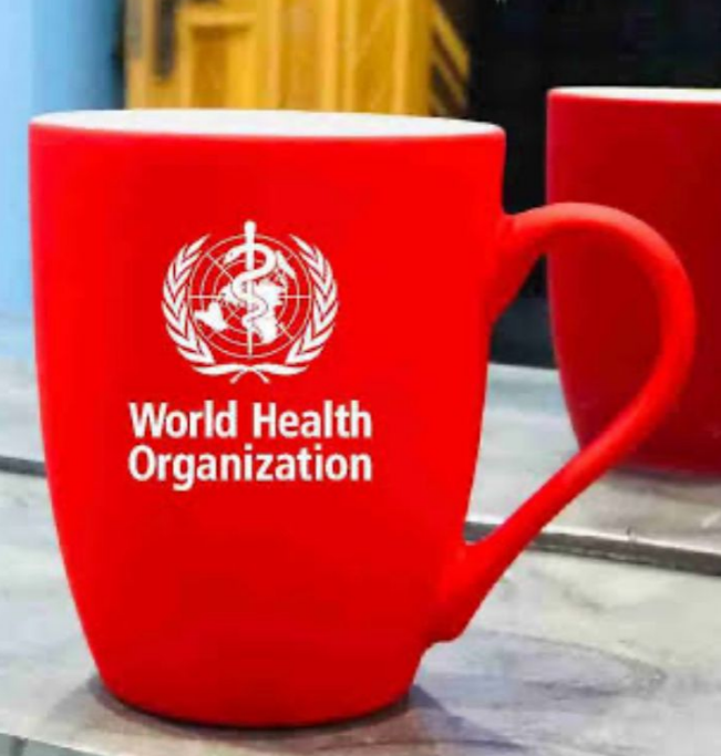 Matt mug with laser and UV Printing